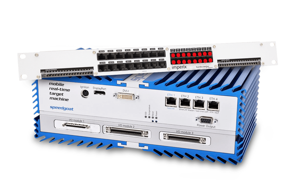 HIL simulator interface for Speegoat.