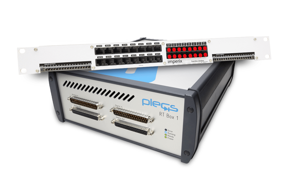 HIL simulator interface for Plexim RT-Box 1.