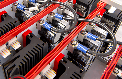 Internal connections of the MMC submodules