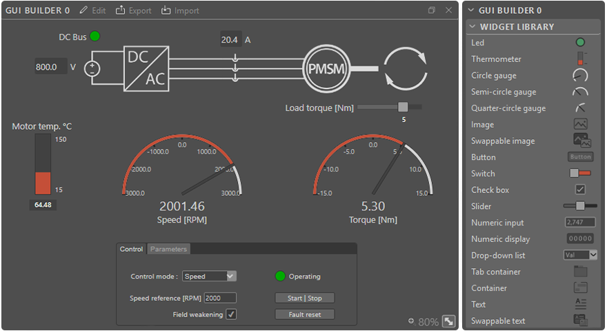 cockpit_Gui_Builder Imperix Cockpit's GUI builder module.